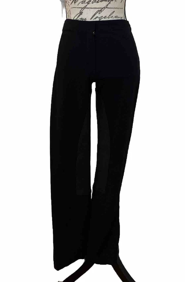 Pantalones de montar planos Ponte para mujer de Theory Negro Talla 4 Foto 1 de 4