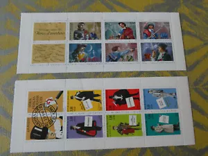 2 CARNETS PERSONNAGES CELEBRES DE FICTION 1997 1996 - Bild 1 von 2