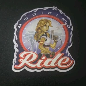 Platinum QTs Modified Ride RARE Y2K 2000s Vending Machine Sticker #6 - Picture 1 of 2
