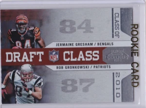 ROB GRONKOWSKI 2010 Playoff Contenders DRAFT CLASS ROOKIE CARD Patriots NFL RC - Picture 1 of 2