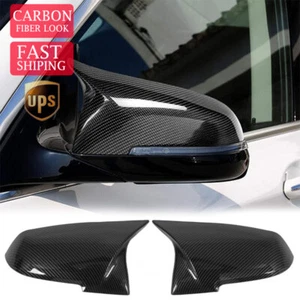 for BMW M3 Style F20 F30 F34 F36 LH&RH Carbon Fiber Side Mirror Cap Mirror Cover - Bild 1 von 14