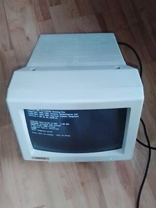 ✅Alpha 1014 Monitor – 14" VGA/EGA Farb-Röhrenmonitor, Vintage - Bild 1 von 4