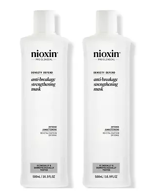 Nioxin Density Defend Anti-breakage Strengthening Mask 16.9oz X 2PCS - Image 1 of 3