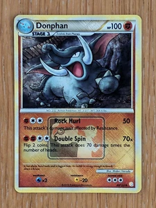 Donphan - 40/123 ~ Reverse Holo ~ HeartGold SoulSilver League Promo ~ Pack Fresh - Picture 1 of 2