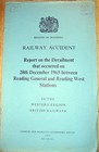 Railway Accident Report, Reading 1965, between General & West stations