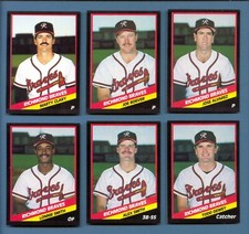 1988 CMC Richmond BRAVES #10 MARTY CLARY Clawson MICHIGAN Detroit