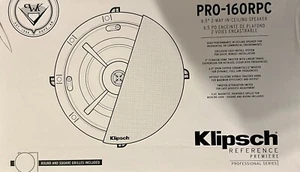 Klipsch PRO-16RC Reference Professional Series In-Ceiling Speaker, Each(1064446) - Picture 1 of 2