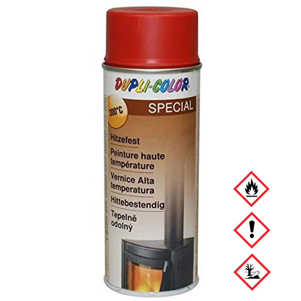Duplicolor Hitzefest rot 300 Grad Hochtemperaturbeständig 400ml - Bild 1 von 1
