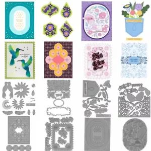 Animals Flowers Metal Cutting Dies Stencil For DIY Scrapbooking Card Craft Album - Picture 1 of 31