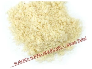 BULK 5 KG BLANCHED ALMOND MEAL - ALMOND FLOUR - Vacuum Packed -  Free Postage - Picture 1 of 1