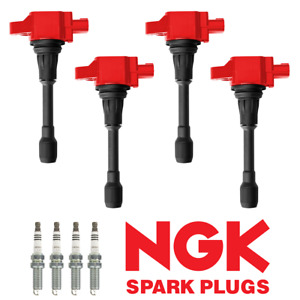 Energy Ignition Coil & NGK Ruthenium Spark Plug for Nissan Altima Frontier UF549