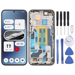 For Nothing Phone (2A) A142 5G AMOLED LCD schermo digitalizzatore assemblaggio completo + telaio - Foto 1 di 7