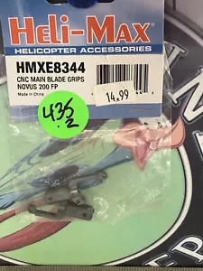 Heli-Max HMXE8344 Cnc Main Blade Grips Novus 200 FP Orignal NewInPackage - Picture 1 of 4