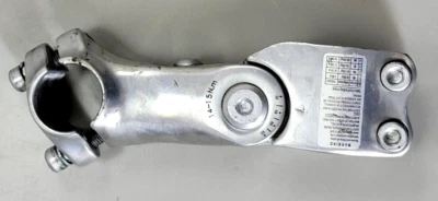 Vintage 90’S Promax 11/8" Threadless Adjustable Stem 100mm 25.4mmm 60* Aluminum - Image 1 of 3