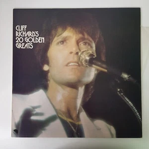 Cliff Richards 20 Golden Greats Vinyl Record EMI Summer Holiday Bachelor Boy - Picture 1 of 3