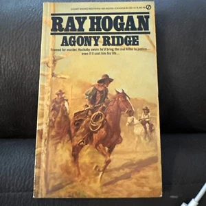 Agony Ridge By Ray Hogan Paperback - Picture 1 of 2