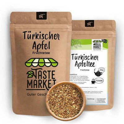 10 kg Türkischer Apfeltee loser Früchtetee Apfel 100% Geschmack Taste Market  - Bild 1 von 4