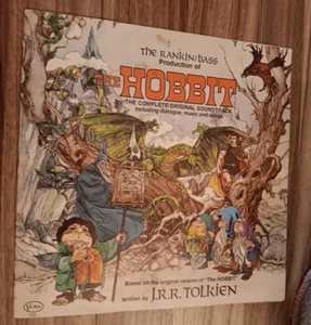 The Hobbit Original Storybook Rankin Bass read description book only nice - Picture 1 of 16