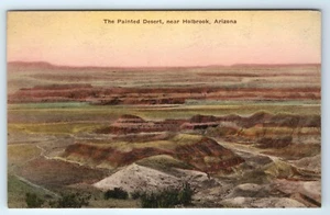 Vintage Postkarte Die gemalte Wüste bei Holbrook Arizona AZ handkoloriert  - Bild 1 von 2