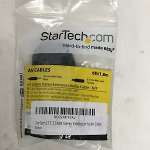 Startech 6 FT AV Cable MU6MMS2RA NEW - Picture 1 of 3