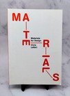 Materials for Design by Chris Lefteri (2014, Trade Paperback) New, Other