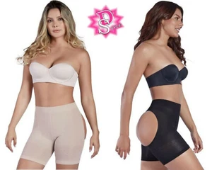 FAJA COLOMBIANA LEVANTA COLA OPEN BUTT LIFTER SHORT SHAPEWEAR SHAPERLOVE 1478 - Picture 1 of 10