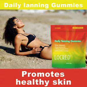 Natural Black Fruit Skin Radiance Gummies – Vegan, 60 Count, Vitamin-Rich - Foto 1 di 9