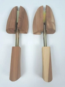 2-Vintage Adjustable Shoe Tree Stretcher Rochester Shoe Tree Co. 1-Woman Regular - Picture 1 of 11