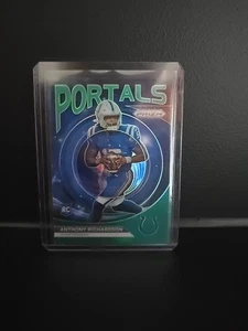 2023 Panini Prizm - Portals Anthony Richardson #Po-5 Green Prizm (RC) - Picture 1 of 2