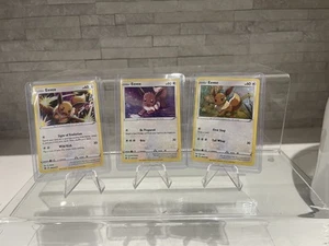 Pokémon Eevee Black Star Promo Card X 3 SWSH127 SWSH118 SWSH095 Sword & Shield - Picture 1 of 9
