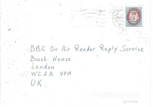 Norway - Cover - to London - 09.09.2001 (25-1903) - Picture 1 of 1
