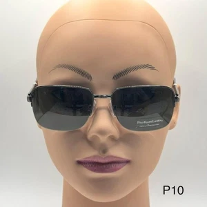 NEU Herren Y2K Ralph Lauren halbrandlose Sonnenbrille Polo 3062 Gun/G15 56/17 Italien - Bild 1 von 10