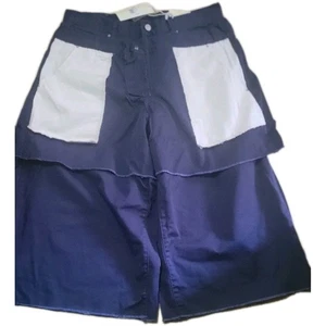 Mnml Ultra BAGGY INSIDE OUT SHORTS/Azul marino-33/M2025 - Imagen 1 de 7