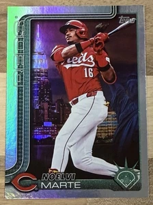 2025 Topps Series 2 Fanatics Fest Exclusive Big Apple Noelvi Marte - Picture 1 of 1