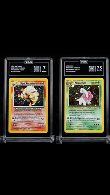 Light Arcanine Neo Destiny ETIQUETA 7/Meganium Neo Genesis ETIQUETA 7.5 Foto 1 de 4