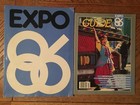 Expo86 Vancouver BC Official GuideBook Magazine with Folder 1986 BritishColumbia