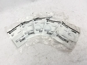 Lot of 5 New Allen Bradley 800T-X559 Ser A Legend Plate Blank Gray - Picture 1 of 6