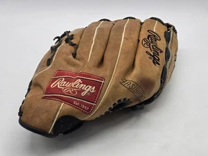 Rawlings RPT1 Men's Baseball Softball Glove 14” Right Handed Leather Basket Web - Picture 1 of 17