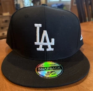Los Angeles Dodgers Blue SnapBack Baseball Hat Cap Gorra White LA New - Picture 1 of 7