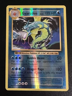 Gyarados 34/108 Pokemon XY Evolutions Reverse Holo Rare Crease - Image 1 of 4