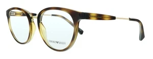 Emporio Armani 0EA3166 5089 Shiny Havana Butterfly Eyeglasses - Picture 1 of 5