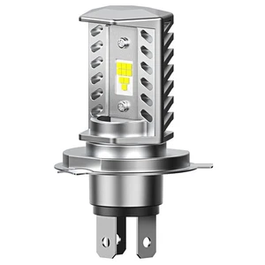 For Motorcycle Headlight H4 LED Hi/Lo Front Beam Light Bulb Bright Super 6500K - Picture 1 of 10