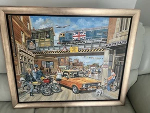 Original Oil Painting By Steven Binks (this Picture Was A 3 Month Project - Picture 1 of 6