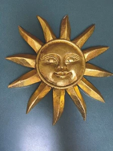 Placa solar hoja de oro usada algunos signos de edad hoja de oro 12x12 pulgadas - Imagen 1 de 4