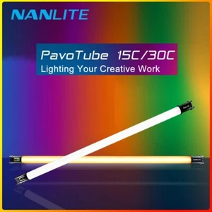 NANLITE Pavotube 15C 77cm RGBWW LED Tube Light 2700-6500K Handheld Light w" APP - Picture 1 of 2