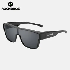ROCKBROS Polarized Sunglasses Nearsighted Cyclist Outdoor  UV400 Cycling Eyewear - Picture 1 of 20