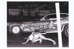 Vintage Drag Racing - "Jungle Pam" Hardy - "Jungle Jim" Liberman's Vega Funny Car - Bild 1 von 1
