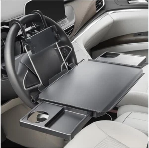 Large Car Steering Wheel Tray Back Seat Headrest Tray with Phone Holder, Stee... - Bild 1 von 6