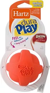 Hartz Dura Play Pancetta Palla Profumata Giocattoli per Cani - Medium - Colori Assortiti - Foto 1 di 6