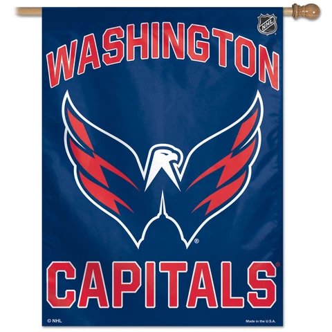 Washington Capitals Vertical Flag 27" x 37" Cover